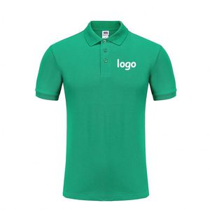 Custom Logo Embroidered Polo Shirt for Men & Children 100% Cotton Eco-Friendly Breathable