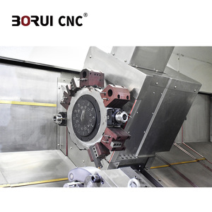 مخرطة <span class=keywords><strong>CNC</strong></span> متعددة الوظائف ذات سرير مائل BR85-2000 لإنتاج التشكيلات المعدنية المعقدة مع أنظمة تحكم فانوك وGSK وسيمنز - Product Image 5