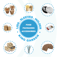 Couvercles de bols à soupe multi-tailles en papier kraft couché de qualité alimentaire, recyclables, jetables, pour salades à emporter, avec logo personnalisé, individuels