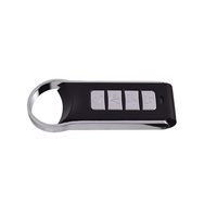 Télécommande universelle pour porte de garage à code d'apprentissage 4 boutons YET071 433 MHz pour la domotique 12V