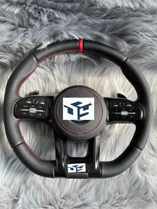 <span class=keywords><strong>Volant</strong></span> en cuir pleine fleur compatible avec Benz C43 GLC63 E53 CLS53 A220 S560 GLE63 W205 W206 W204 W213 W222 W207 W219 W218 <span class=keywords><strong>AMG</strong></span> W211 - Product Image 4