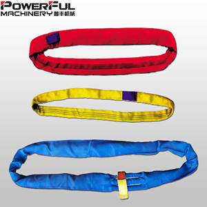 15T <span class=keywords><strong>20T</strong></span> 30T ポリエステル製丸型ソフトチューブ状ウェビングスリング（吊り上げ用） - Product Image 4