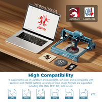 SCULPFUN C1 Precio bajo Logo 3W Mini máquina de grabado de marcado láser para madera Grabador láser de acero inoxidable Portátil
