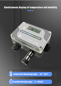 Transducteur de température et d'humidité industriel étanche IP54 avec RS485 Modbus RTU et thermocouple pour environnements difficiles - Product Image 6