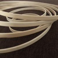 Aro de Bambú de Madera Sin Terminar de 8, 10, 13, 15, 18, 20.5, 23 y 26 cm, Aro Circular para Manualidades, Aro para Atrapasueños, Aro Redondo para Macramé