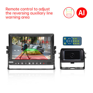 Cámara de Visión Trasera con Detección de Peatones por IA, Advertencia Inteligente, AHD, BSD para Automóvil - Product Image 2