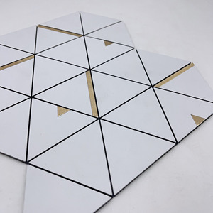 Azulejos de pared de <span class=keywords><strong>PVC</strong></span> y aluminio, diseño especial, palo de plata, para cocina y baño, sala de estar - Product Image 3