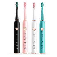 Brosse à dents électrique sonique populaire, rechargeable, intelligente, 31000 VPM, étanche IPX7, chargement USB, blanchiment, soins dentaires