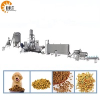 Ligne de production industrielle de machines à fabriquer des croquettes pour chiens et chats à double vis, extrudeuse de traitement d'aliments pour animaux de compagnie