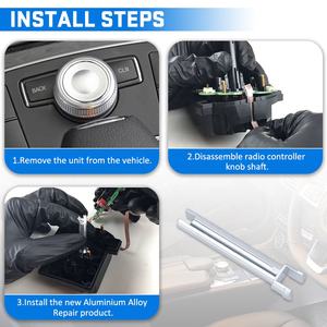 <span class=keywords><strong>Mando</strong></span> de Radio para Mercedes Benz, <span class=keywords><strong>Mando</strong></span> de <span class=keywords><strong>consola</strong></span> con botón de interruptor giratorio, perilla de desplazamiento, reparación de eje, arreglo para Mercedes Benz W204 X204 W212 W218 - Product Image 5