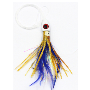 Selco Schleppangeln Kepala Jig Ulo Trolling esca da pesca attrezzatura traina polpo metallo esca Jig Lure - Product Image 4