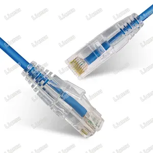 Liansu Linksup çin üretici 0.5M-90M Rj45 Ethernet Lan kablosu İnternet Cat 6 ağ kablosu