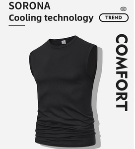 Camisetas sin Mangas para <span class=keywords><strong>Hombre</strong></span>, al por Mayor, con Estampados Personalizados, Transpirables, Suaves, Cómodas, de Secado Rápido, MOQ Bajo - Product Image 1