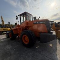 Chargeuse sur pneus Doosan DL505 d'occasion de haute qualité à prix abordable – Chargeuse d'occasion d'origine coréenne Doosan DL505