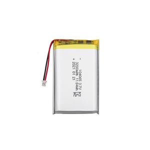 तेजी से वितरित 104065 लिथियम आयन पॉलिमर बैटरी 3 7 वी 3200 माह 11.84wh रिचार्जेबल पॉलिमर लिथियम स्मार्ट लॉक बैटरी - Product Image 2