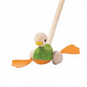 New Arrival Kids <strong>Wooden</strong> Pull-Toys &amp; <strong>Walkers</strong> Animal Hand <strong>Push</strong> <strong>Along</strong> Toddler Learning Toy Baby <strong>Walkers</strong> - Product Image 1