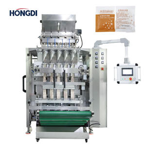 Máquina de Envasado Automática de Gránulos con Motor Eléctrico de 5 Columnas y Sellado de Tres Lados para Bolsas de Café, Frijoles y Snacks - Product Image 1