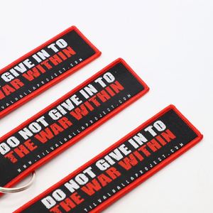 Porte-clés personnalisé en gros avec message inspirant pour les initiatives de soutien aux anciens combattants et aux communautés, souvenir de vol - Product Image 3