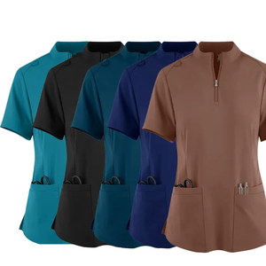 <span class=keywords><strong>Divise</strong></span> chirurgiche donna Set di Scrub medico infermiere salone di bellezza abbigliamento da lavoro clinica Scrub uniformi Spa uniforme - Product Image 1