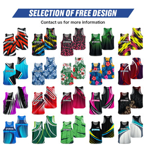 Custom Printing Quick Dry <strong>Mens</strong> and Women Seamless Vest Gym Fitness Sports Tank Top Polyester Marathon Running Singlet - Product Image 4