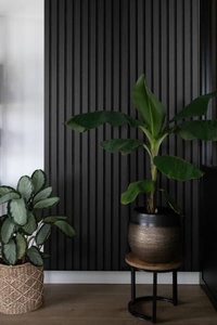 Cao cách âm akupanel Pet Acoustic gỗ Veneer Panel MDF slat thuận lợi hệ số hấp thụ âm thanh - Product Image 4