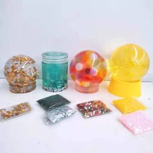 Kit de Reparación de Globos de Nieve de Plástico para Niños, 65mm 80mm, Globos de Nieve Vacíos, Juguetes Promocionales - Product Image 2