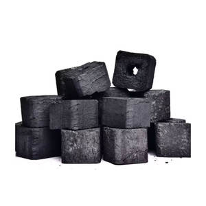 环保水烟木炭低灰黑色自然竹制煤球水烟木炭中国 - Product Image 6