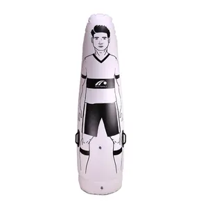 Hot bán Chất lượng cao xách tay bóng đá Hậu vệ đào tạo Inflatable bóng đá giả mannequin 1.75 m Chiều cao