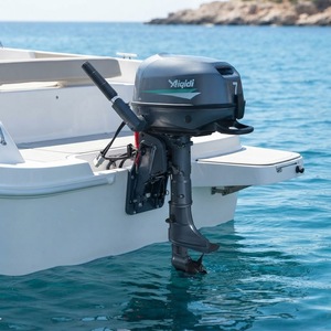 Nouveau moteur de bateau 7HP 48V, moteur hors-bord électrique avec refroidissement par eau et commande à la manette - Product Image 1