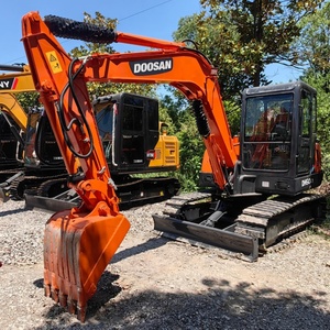 Mini-excavatrice d'occasion Doosan 60-7 DX60 DH60, modèles originaux Doosan DX60-9 DH60 DX55 DX60-7 DX80 DX75, Doosan 55 60 75 80 d'occasion en promotion - Product Image 2
