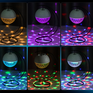 Ánh Sáng Ban Đêm <span class=keywords><strong>Bluetooth</strong></span> Loa <span class=keywords><strong>LED</strong></span> 3D Surround Âm Thanh Ngủ Aid Ánh Sáng Ban Đêm Loa Màu Sắc Thay Đổi USB Có Thể Sạc Lại Loa - Product Image 5