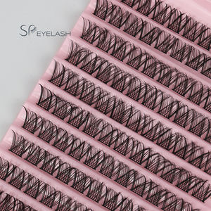 SP kirpik toptan segmentleri küme kirpik uzatma doğal bireysel Lashes DIY kirpik küme uzatma kiti - Product Image 2