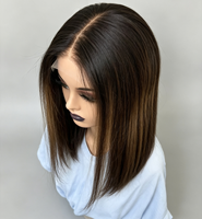 Nouvelle Arrivée Perruque Bob Lace Front HD en Cheveux Humains Vierges 100% Personnalisée, Cuticules Alignées, Densité 180%, Toutes Couleurs