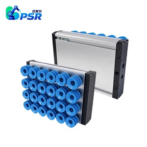 กริปเปอร์สุญญากาศแบบนิวเมติกสำหรับงานหนัก ขนาด 450x200 มม. พร้อมจุกดูดฟองน้ำขนาดใหญ่ สำหรับการจัดเรียงพาเลทในอุตสาหกรรม - Product Image 1