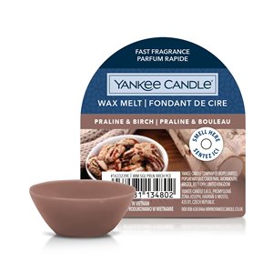 Yankee Candle - Pastel de Cera Aromática con Aroma a Praliné y Abedul - Product Image 1