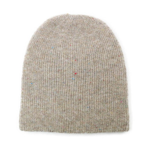 Bonnet ample sans revers en fil chiné Heather, coupe décontractée, mélange de couleurs douces, laine douce, sensation nuageuse, artistique et urbain - Product Image 6