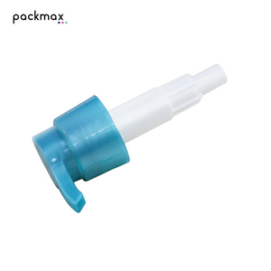 Tête de pompe ZA, interrupteur fileté intégré, tête de pompe à 32 dents — tête de pompe à pression en plastique PP, tête de pompe pour shampoing et lotion - Product Image 2