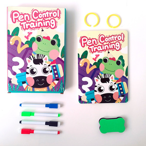 Children's Early Education Activity Pen Control Training Card Kindergarten <strong>Mind</strong> Maze <strong>Practice</strong> Educational Toys for Kids - Product Image 3