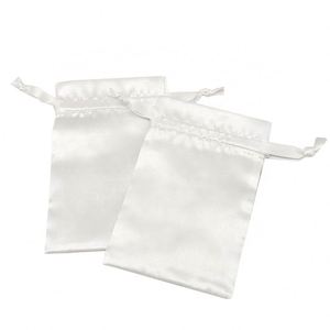 Custom Logo Gift Packaging Pouch Hair Bag for Jewelry Accessories Jewelry Satin Bag Underwear Drawstring Pouch - Product Image 3