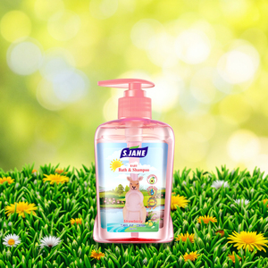 VENTE EN GROS shampooing et nettoyant pour le corps naturel 2 en 1 220 ml shampooing humide pour le cuir chevelu avec des ingrédients personnalisés pour bébé et enfants - Product Image 3