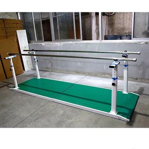 Barre parallele per allenamento a piedi regolabili in altezza per attrezzature di riabilitazione medica con barre parallele per fisioterapia - Product Image 2