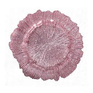 Piastra di ricarica bianca e blu intrecciata per commensali - Product Image 3