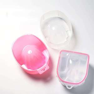 Double Layer Nail Soaking Bowl Thickened Acetone Soak Off <b>Gel</b> Polish Remover Manicure Bowl for Salon - Product Image 3