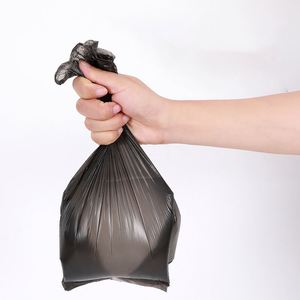 Sacs portables écologiques pour ramassage de crottes de chien en HDPE compostable, contrôle fort des odeurs, conception de logo personnalisé, parfum BLSPE - Product Image 1