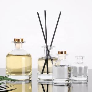 Botol <span class=keywords><strong>Diffuser</strong></span> Aroma rumah kaca Reed Aroma bulat bening kosong 150ml - Product Image 1