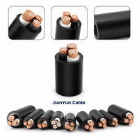 Câble électrique blindé en aluminium YJV32 à 4 conducteurs XLPE pour installations portuaires maritimes, opérations minières, systèmes de distribution industrielle