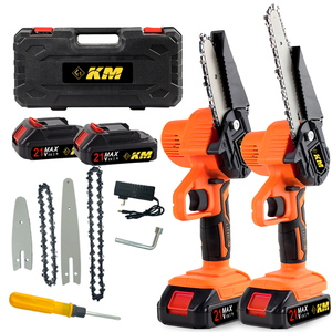 KM attrezzi da giardinaggio professionali 21V macchina da taglio per legno con <span class=keywords><strong>sega</strong></span> <span class=keywords><strong>a</strong></span> catena <span class=keywords><strong>a</strong></span> <span class=keywords><strong>batteria</strong></span> - Product Image 5