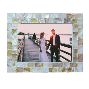 High Quality Mosaic Glass Picture <b>Frame</b> Tabletop Photo <b>Frame</b> Decorative Photo Display <b>Frame</b> for Living Room Bedroom Office Home - Product Image 1
