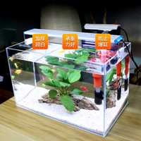 Aquarium en verre de haute qualité, écologique, luxueux, ultra-clair, pour l'intérieur, Xilong
