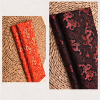 Tissu Jacquard en Nylon à motifs de Dragon, brocart de qualité supérieure, matériel de couture, vente en gros
